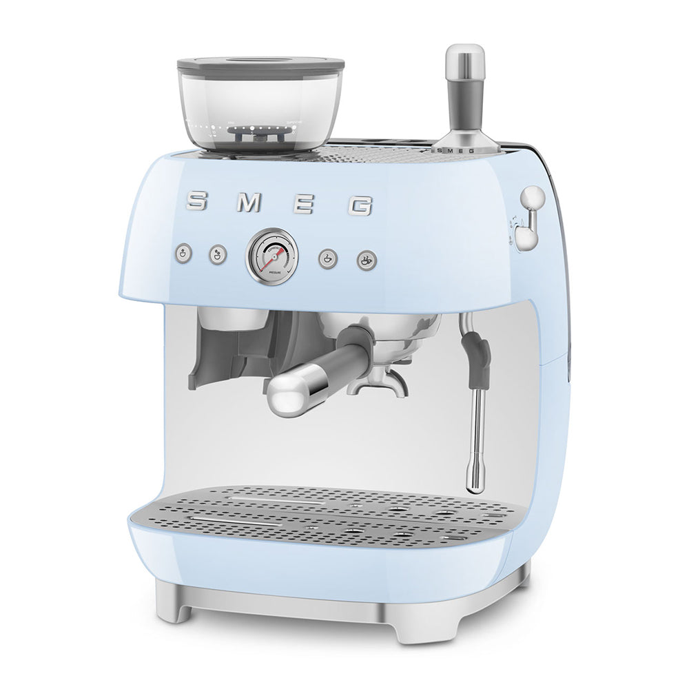 Smeg 50's Style EGF03PBUK Electric Coffee Grinder - Pastel Blue