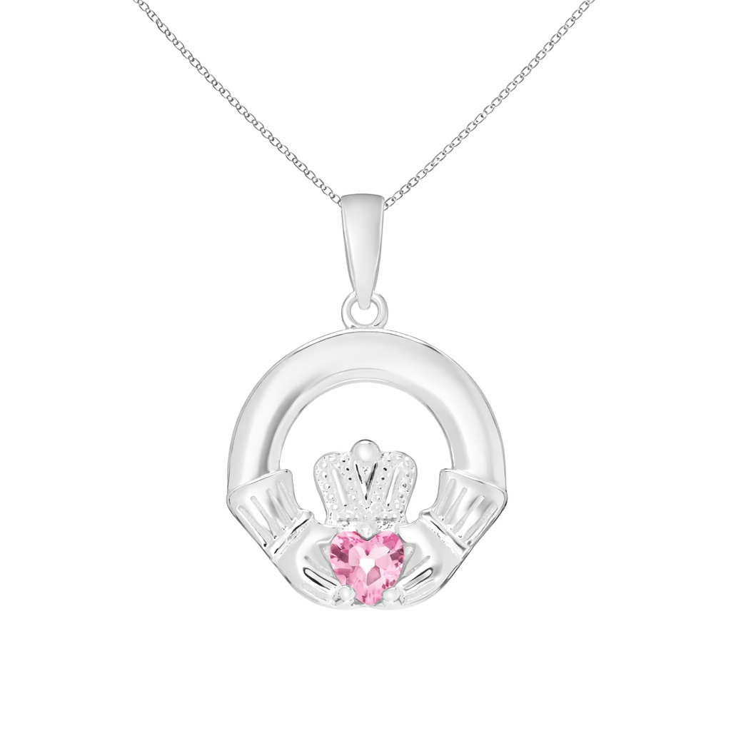 October Birthstone Claddagh Jewellery Set