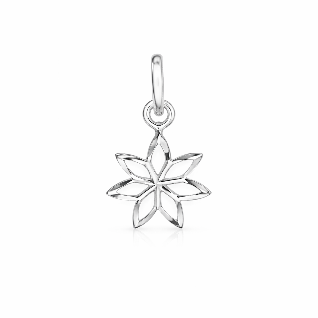 Simple Flower Pendant Necklace