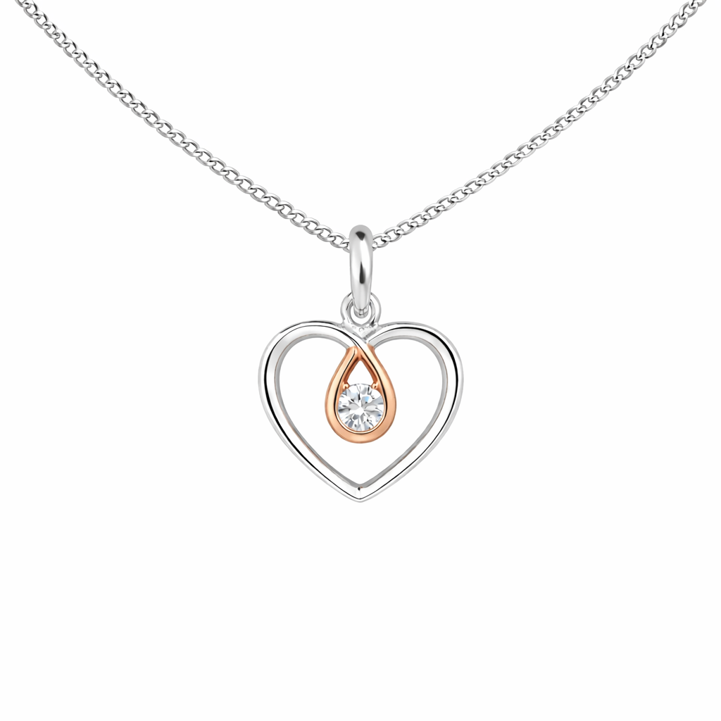 Love Heart Pendant Necklace