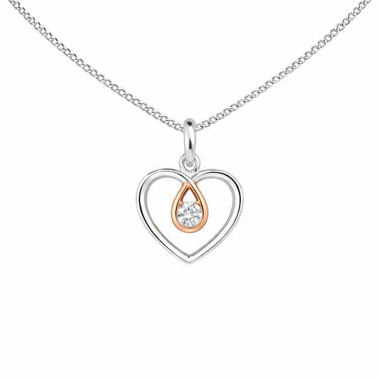 Love Heart Pendant Necklace