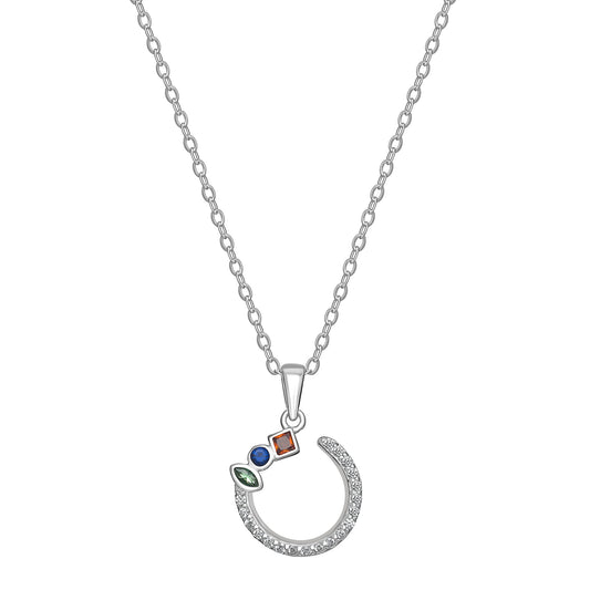 Willow Open Circle Pendant Necklace