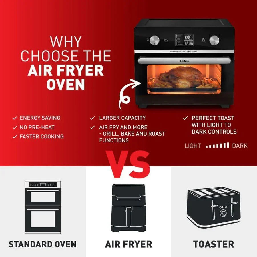 TEFAL Easy Fry Air Fryer Oven Multifunctional 20L