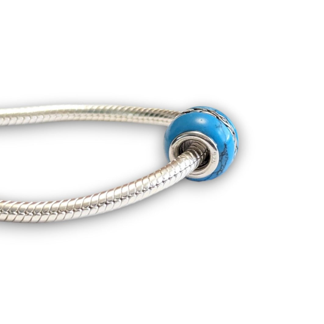 Turquoise Bead Charm