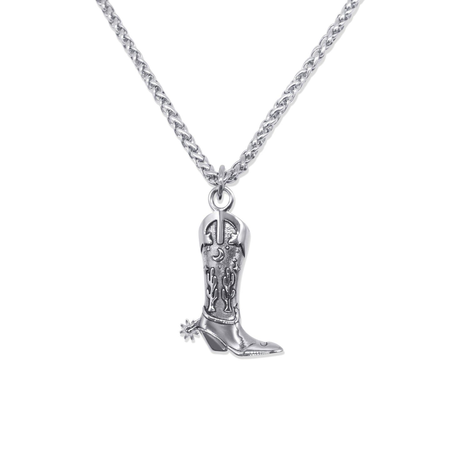 Hoedown Cowboy Boot Necklace