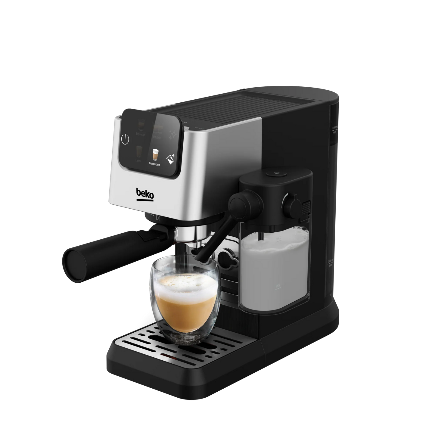 Beko CEP5304X CaffeExperto Manual Espresso with Integrated Milk