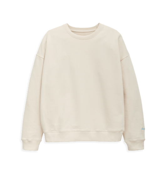 Organic Oversized Sweatshirt: Womens