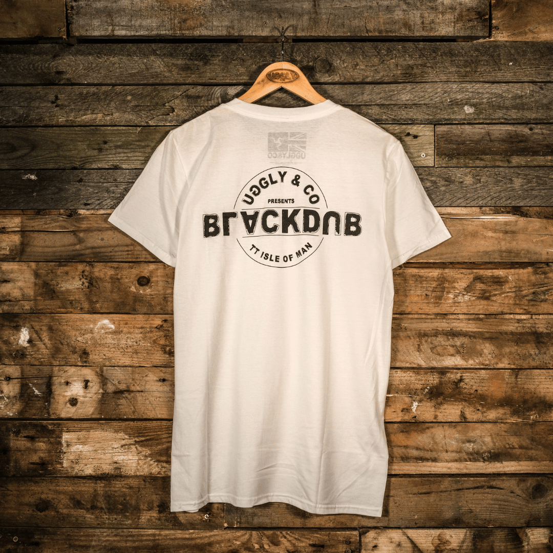 White Stamp Tee