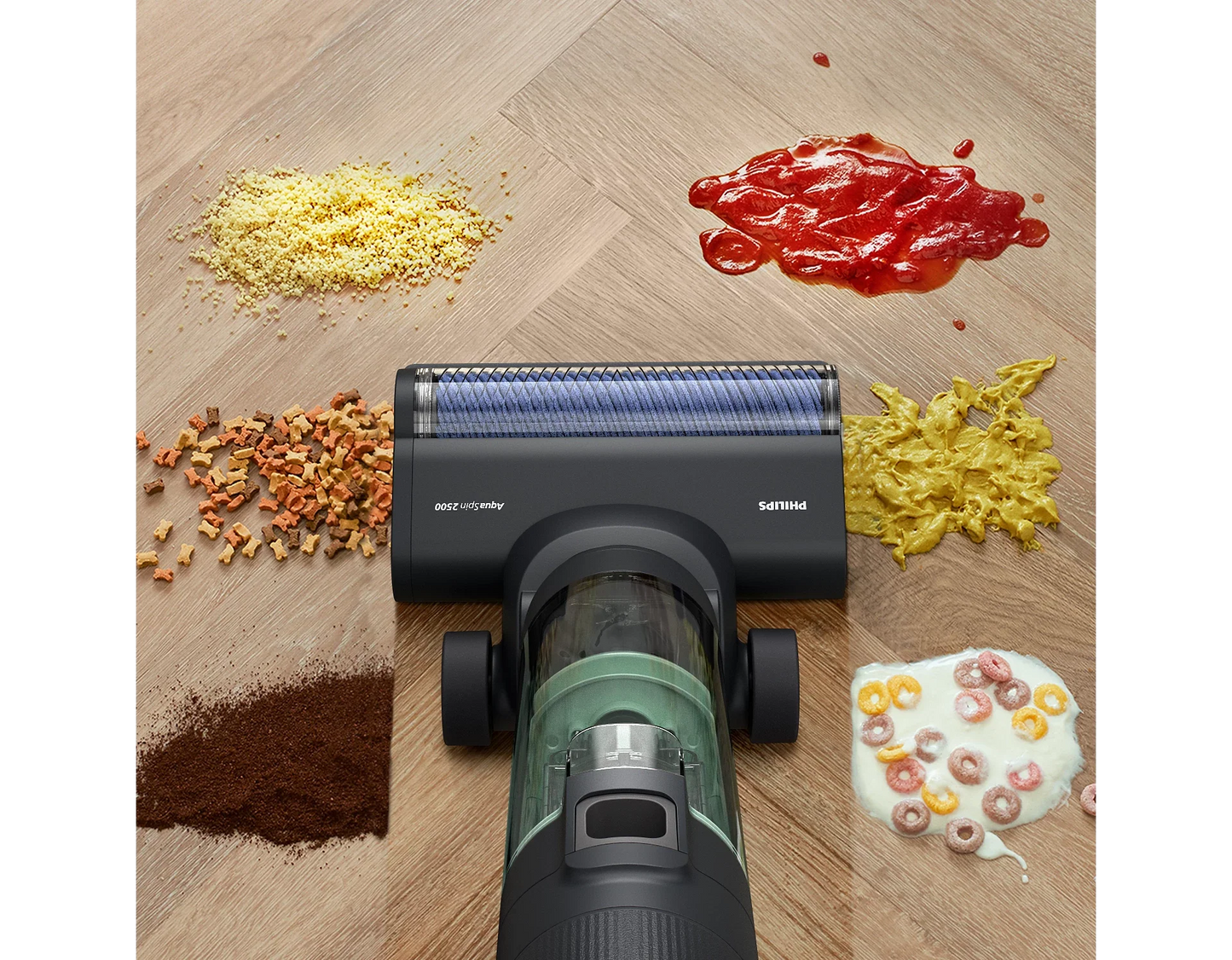 Philips 7000 Series AquaTrio XW7263/11 Cordless Wet & Dry Vacuum Cleaner (Black)