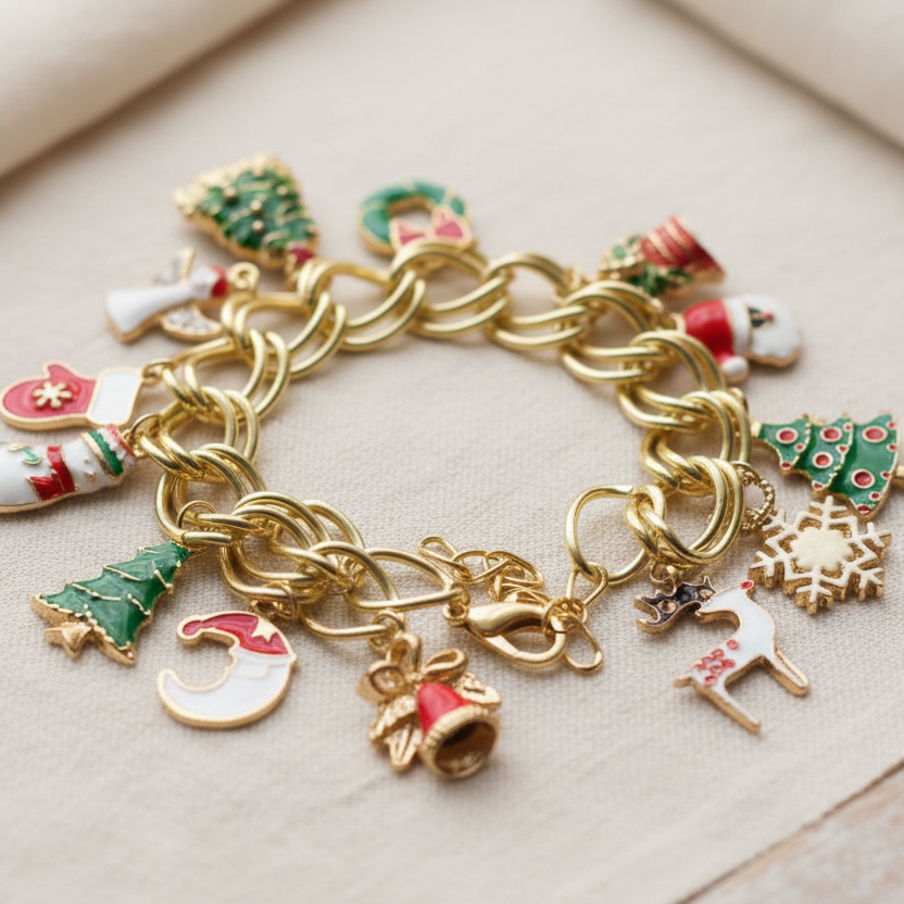 Christmas Charm Bracelet