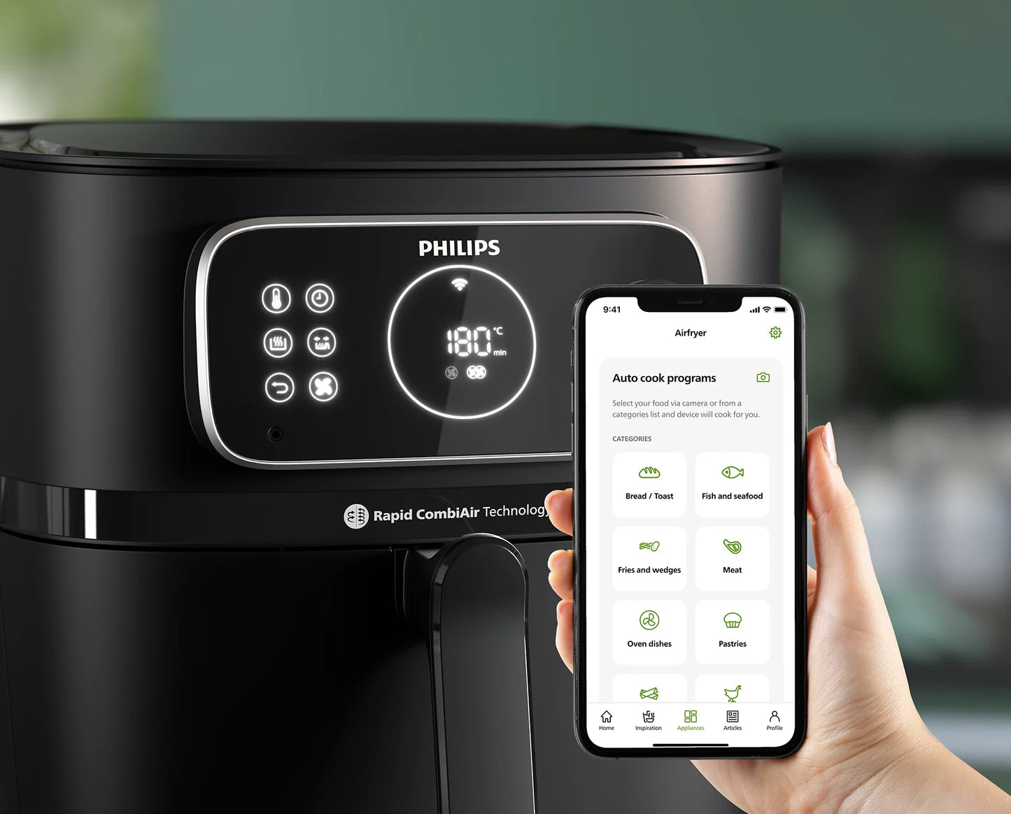 Philips HD9875/90 7000 Series Airfryer Combi 8.3L Connected