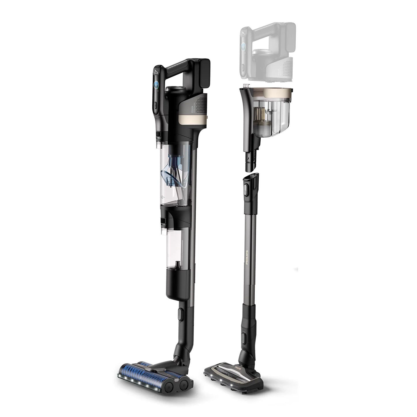 Philips AquaTrio XW9463/11 2-in-1 Dry and Wet Cordless Broom Vacuum Cleaner