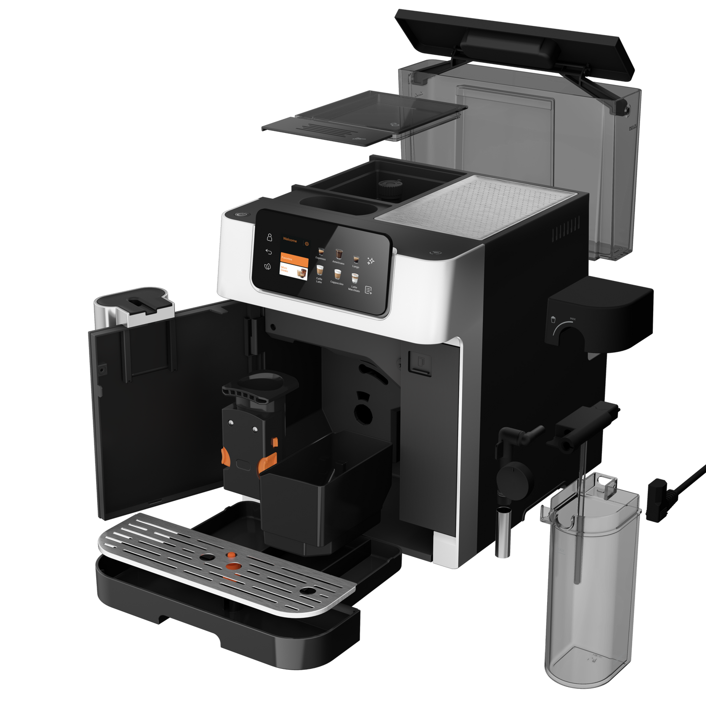 Beko CEG7348X CaffeExperto Bean-to-Cup Fully Automatic Espresso Machine