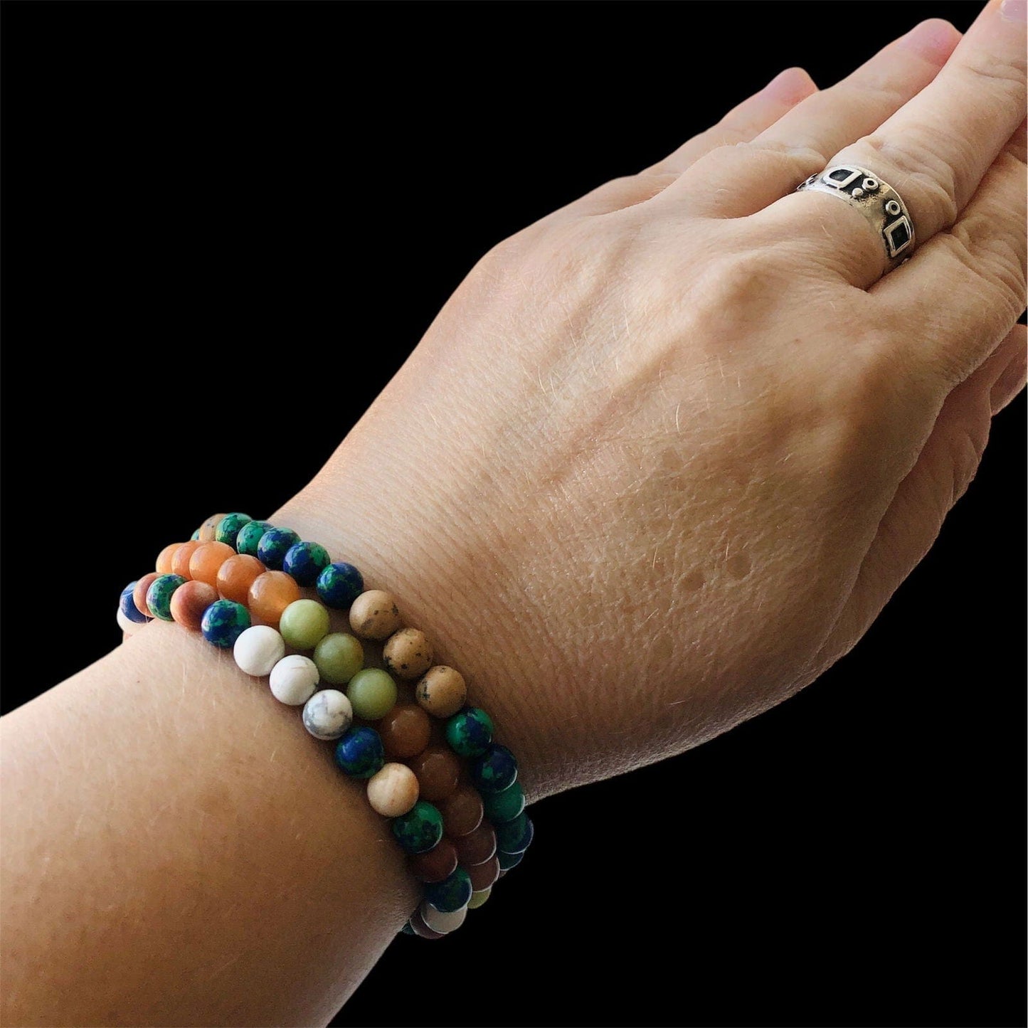 Handmade Aventurine Beaded Bracelet
