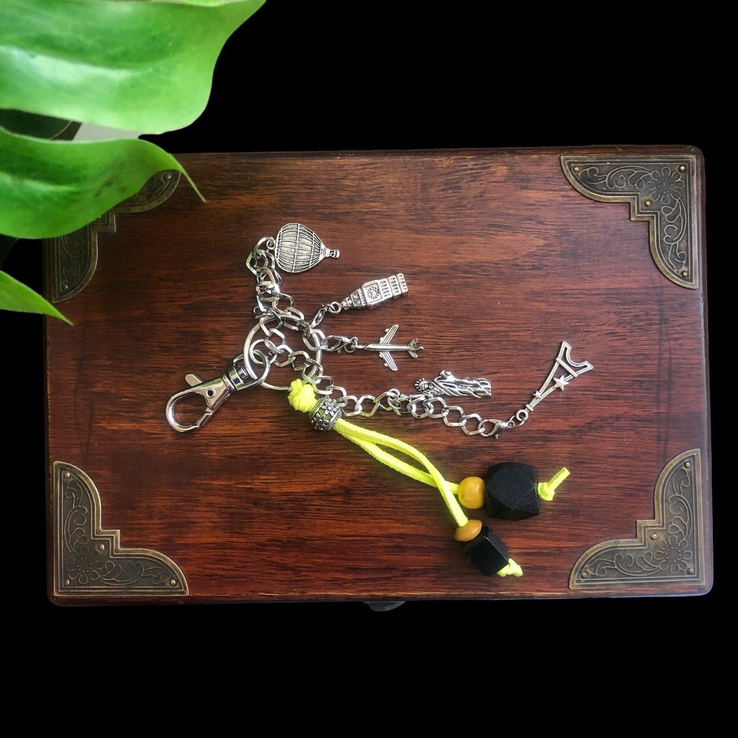 Handmade Travellers Bag Charm