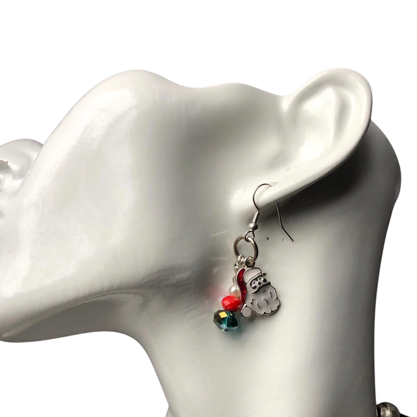 Santa Claus Dangle Earrings