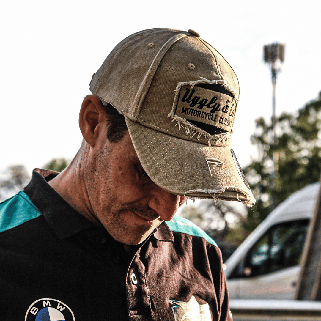 Beige Diamond Cap